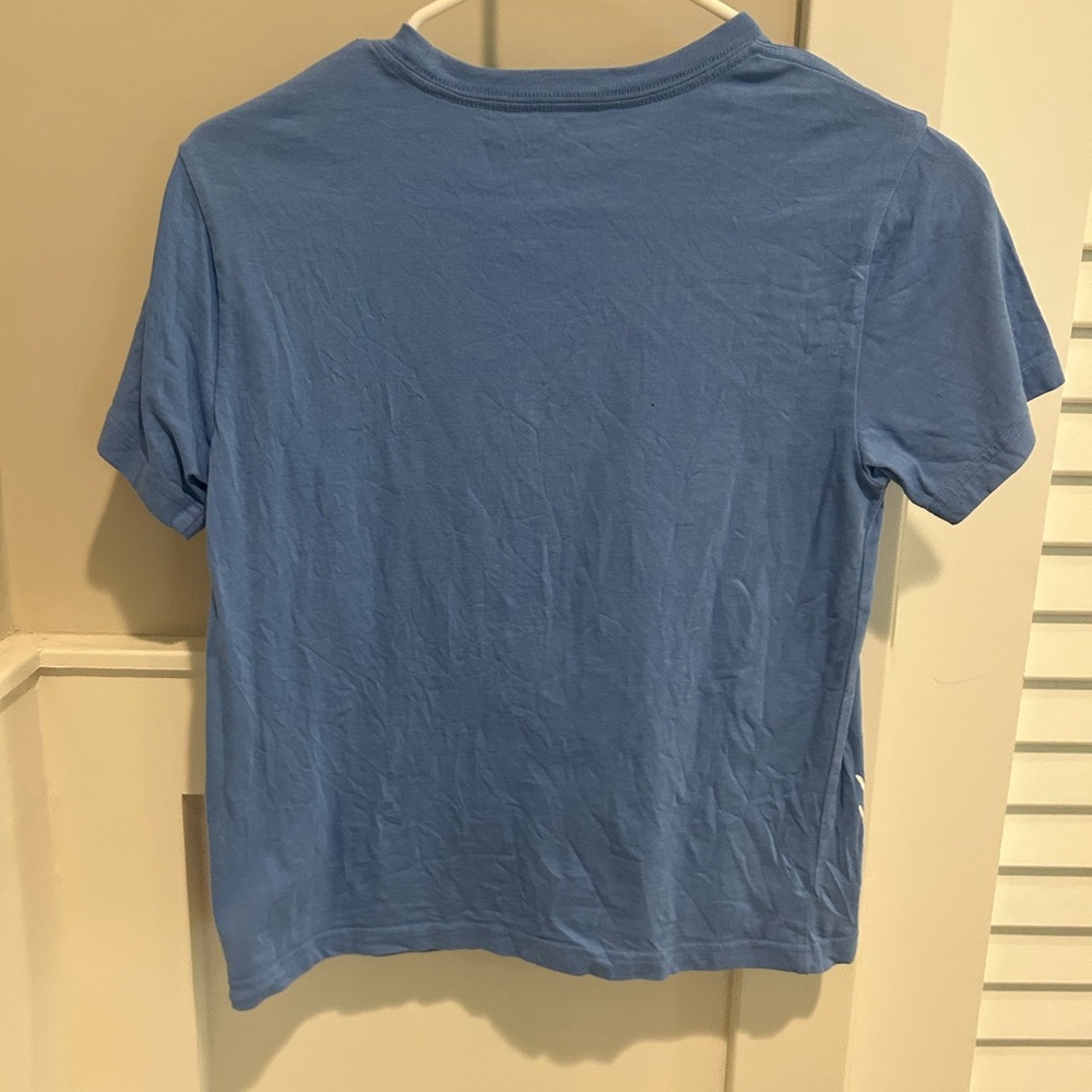 Kids Polo by Ralph Lauren Light Blue Logo Graphic Tee size 10/12 - Picture 4 of 4